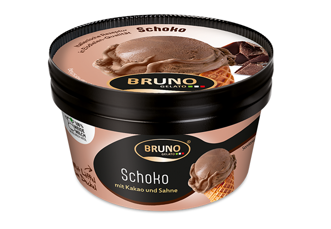 140ml Pappbecher Schoko